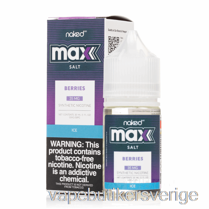 Vape Sverige Isbär - Naken Max Salt - 30ml 35mg